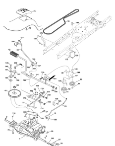 Part Location Diagram of 709136 Murray Link Transaxle